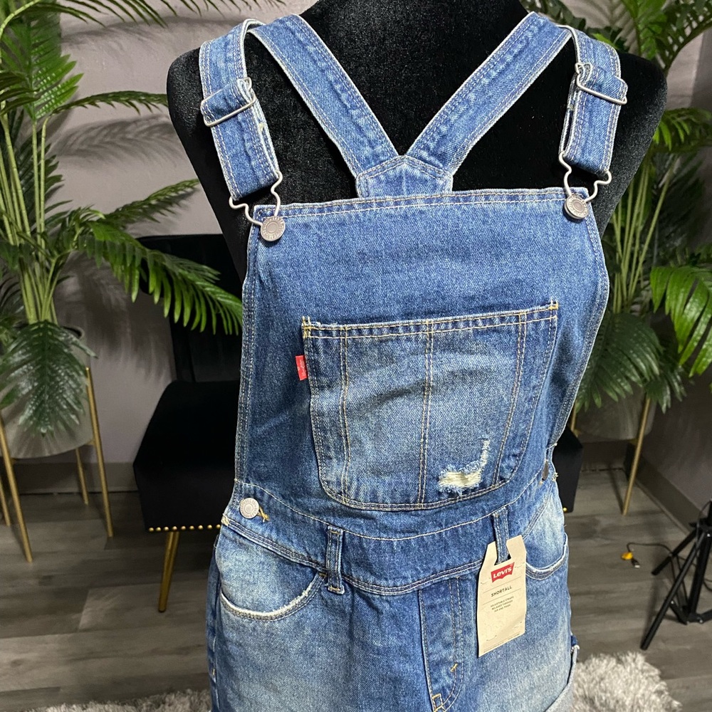 Levi blue Jean short jumper